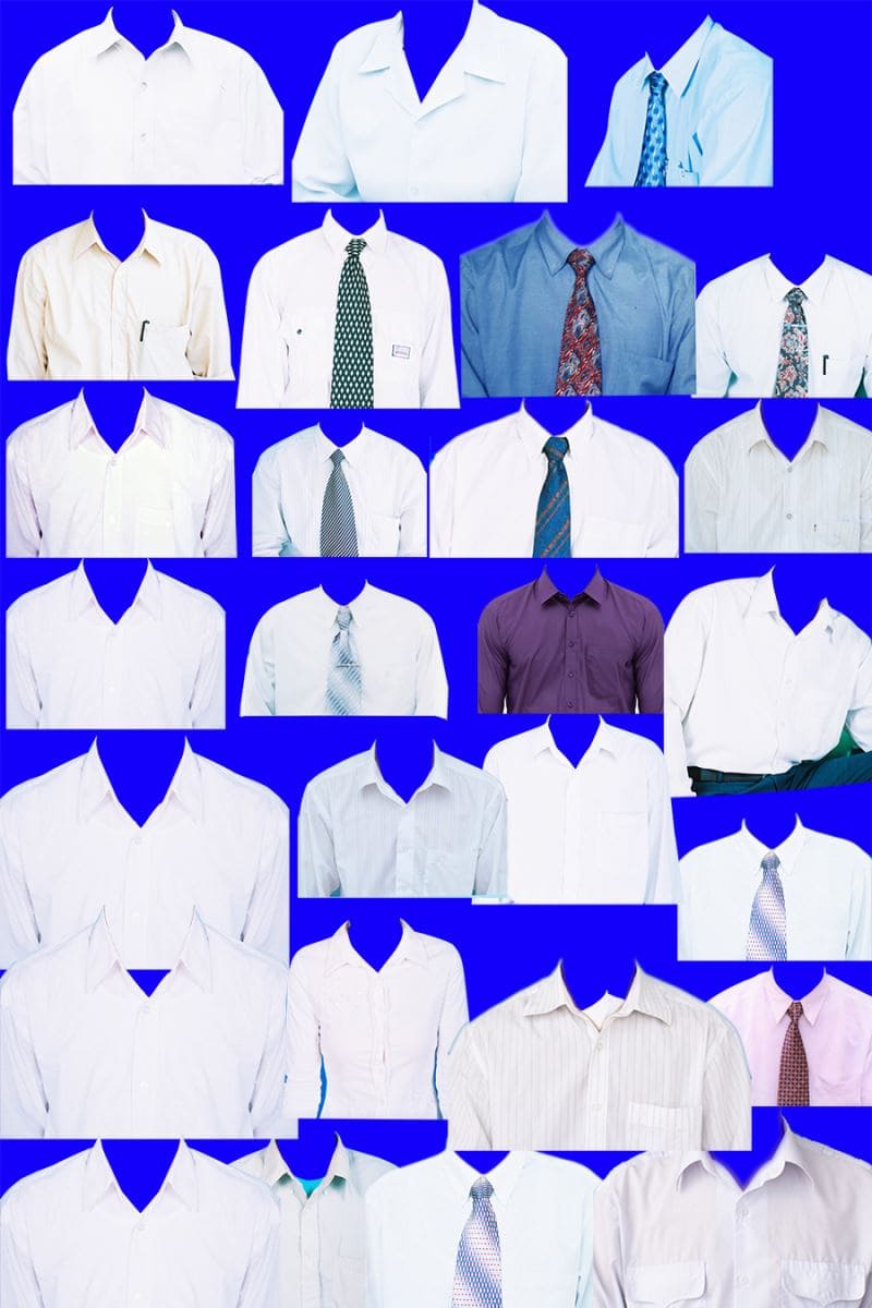Mẫu áo sơ mi nam đẹp dùng ghép làm ảnh thẻ