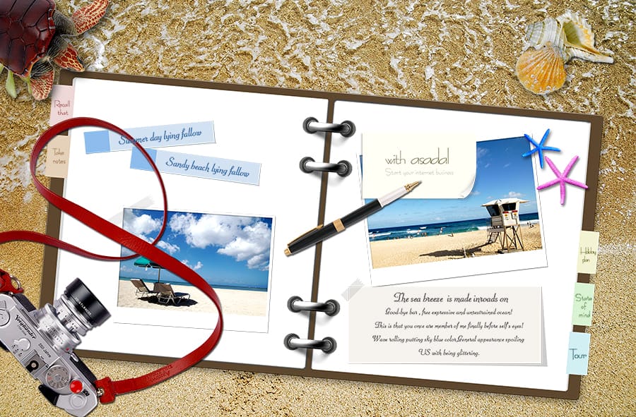 Mẫu siêu tâm về thiết kế quyển sổ lưu niệm đẹp