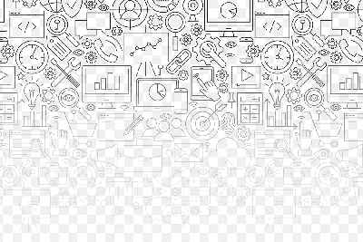 Mẫu thiết kế background với vật dụng và công cụ tạo hiệu ứng