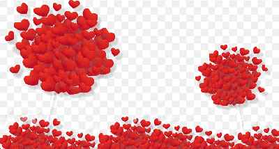 Mẫu thiết kế background nghệ thuật với những trái tim đỏ