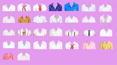 Tổng hợp những mẫu áo sơ mi nữ đẹp, được lưu file Psd và dùng trong ghép ảnh truyền thần