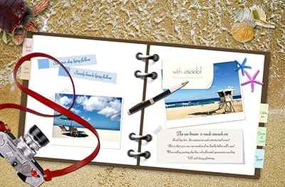 Mẫu siêu tâm về thiết kế quyển sổ lưu niệm đẹp