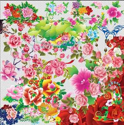 Ảnh nền ngập tràn sắc hoa rực rỡ