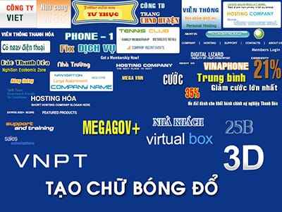 Tổng hợp các mẫu thiết kế kiểu chữ đẹp, chuyên nghiệp