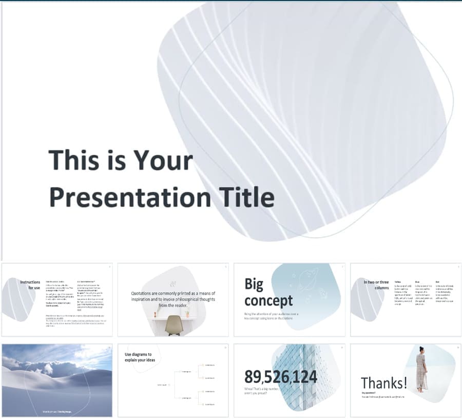 Mẫu Slide powerpoint phù hợp trong lĩnh vực: Thời trang, sáng tạo, nghệ thuật và chiến lược marketing (39 trang)