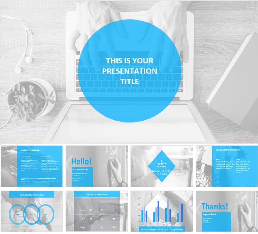 Mẫu Slide powerpoint phù hợp trong lĩnh vực: Giáo dục, kinh doanh, công nghệ, sáng tạo (39 trang)