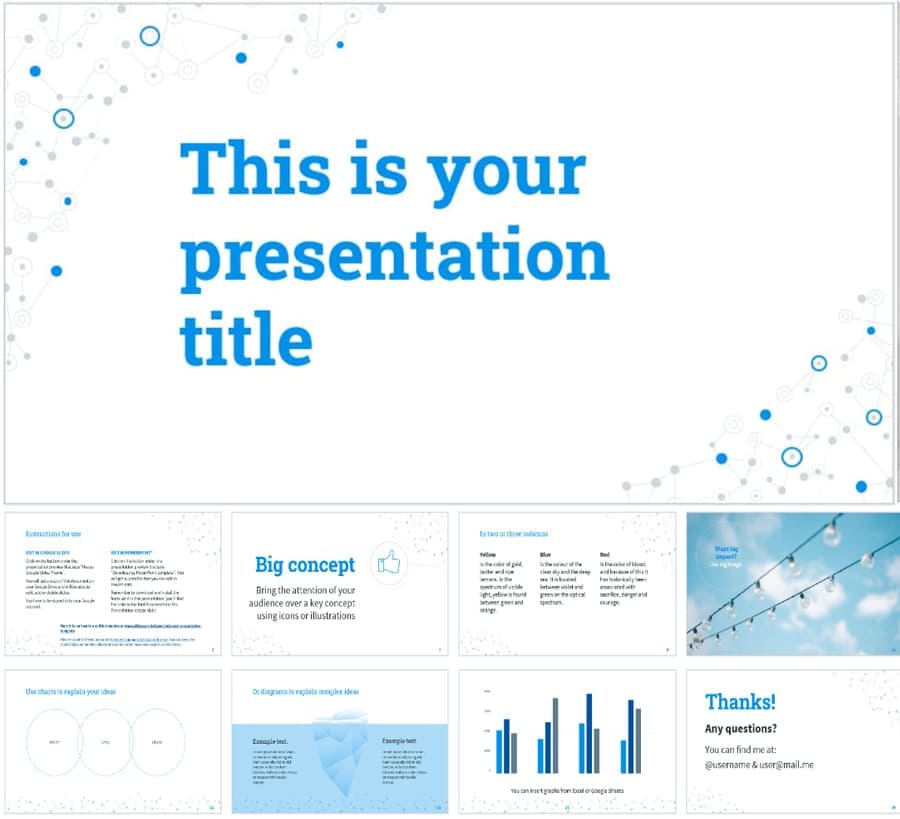 Mẫu Slide powerpoint phù hợp với tất cả lĩnh vực đặc biệt là lĩnh vực khoa học và kinh tế (40 trang)