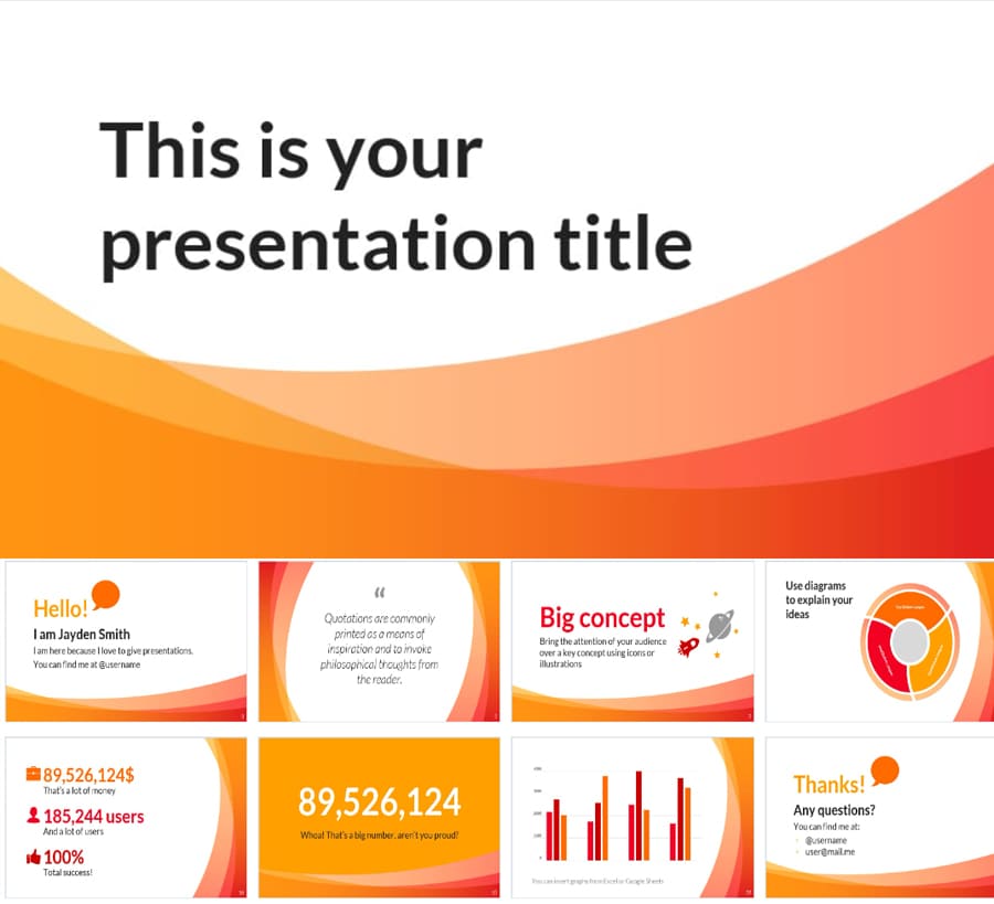 Mẫu Slide powerpoint phù hợp trong tất cả các lĩnh vực đặc biệt là khoa học, truyền thông và marketing (39 trang)