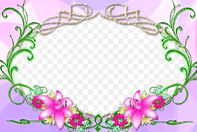 Mẫu thiết kế khung ảnh đẹp trang trí 2 bông hoa công nghệ