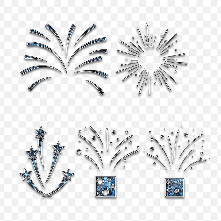 Mẫu thiết kế hiệu ứng ảnh nền pháo hoa