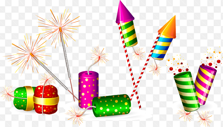 Mẫu thiết kế những quả pháo sáng nhiều màu sắc đẹp mắt