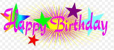 Mẫu thiết kế chúc mừng sinh nhật với hiệu ứng chữ đẹp