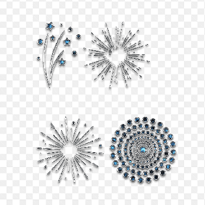 Mẫu thiết kế hiệu ứng ảnh tâm tròn và pháo sáng