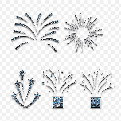 Mẫu thiết kế hiệu ứng ảnh nền pháo hoa