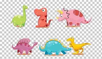 Mẫu thiết kế icon các con khủng long