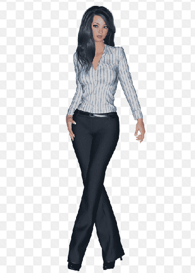 Mẫu thiết kếcô gái với trang phục công sở đẹp