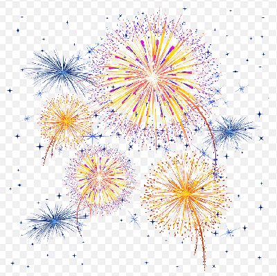 Mẫu thiết kế hiệu ứng ảnh nền những bông pháo hoa đẹp rực rỡ