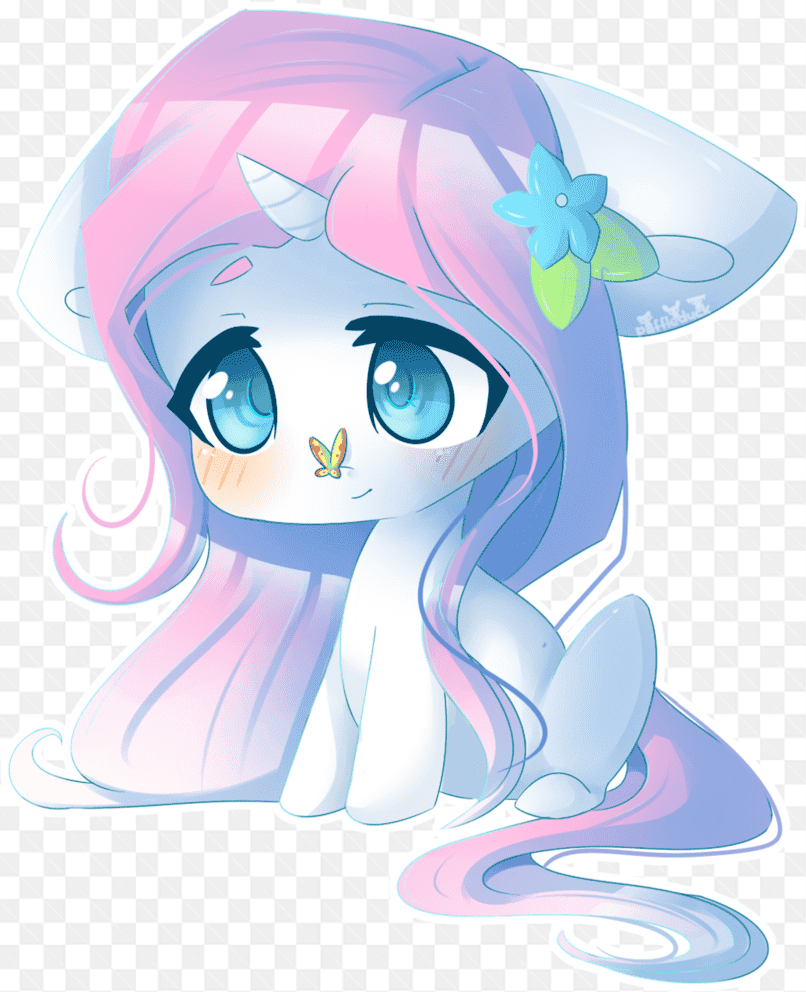 Mẫu thiết kế anime cô bé có đôi mắt xanh