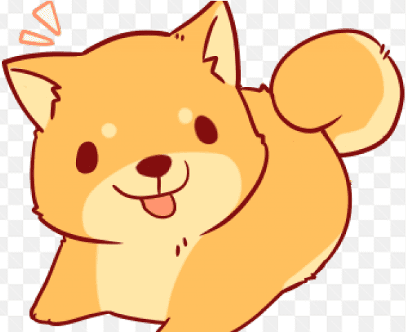 Mẫu thiết kế chú cáo vàng với cái miệng biểu cảm dễ thương