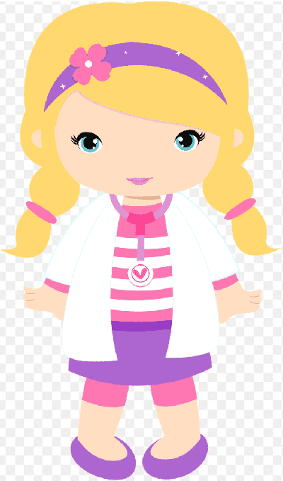 Mẫu thiết kế anime cô bé có mái tóc vàng với trang phục y tá