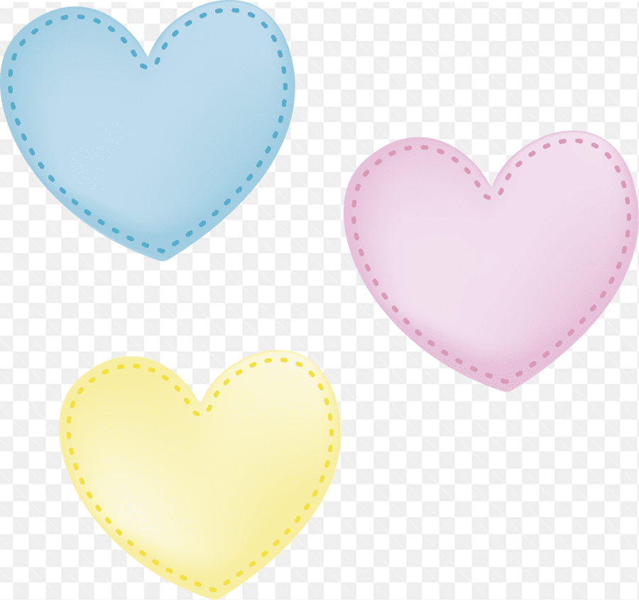 Mẫu thiết kế những trái tim nhiều mau sắc đẹp