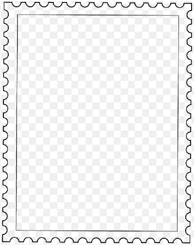 Mẫu thiết kế khung ảnh nền với hoa văn hình con tem