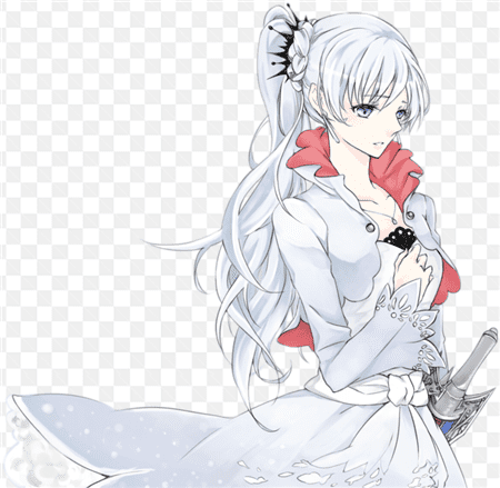 avatar anime nữ đẹp với cây kiếm trên tay