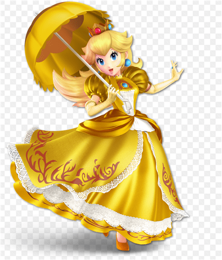Hình cô công chúa tay cầm chiếc ô và chiếc váy tuyết đẹp với màu vàng óng