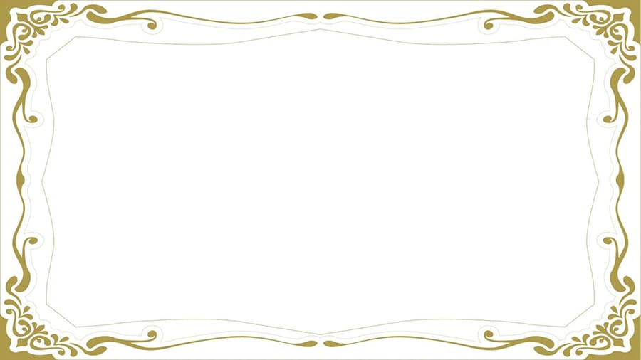 Mẫu thiết kế khung ảnh trang trí đường viền hoa văn đẹp làm hình nền powerpoint