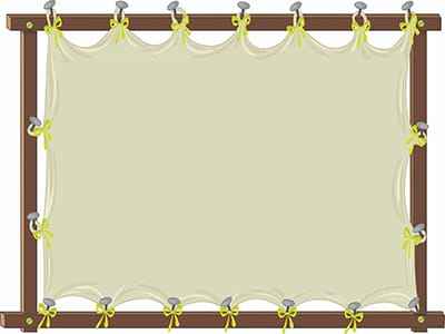 Mẫu thiết kế tấm vãi và những cái đinh nghệ thuật là hình nền powerpoint