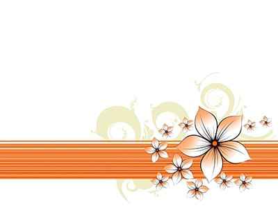 Mẫu thiết kế khung ảnh nhũng bông hoa năm cánh nghệ thuật làm hình nền powerpoint