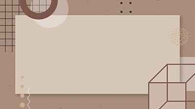 Khung ảnh nền powerpoint với điểm nhấn là khối lập phương và những đường kẻ