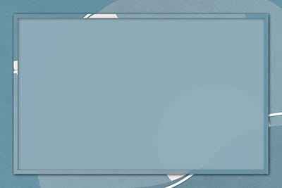 Khung ảnh nền powerpoint xanh xám kết hợp đường viền tinh tế