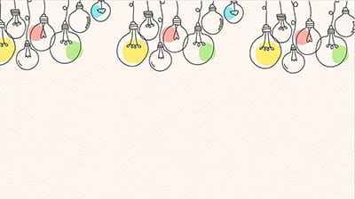 Khung ảnh nền powerpoint trang trí những quả bóng với nhiều màu sắc khác nhau