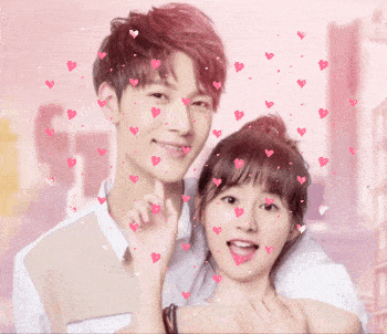 Những trái tim tinh yêu chuyển động lung linh