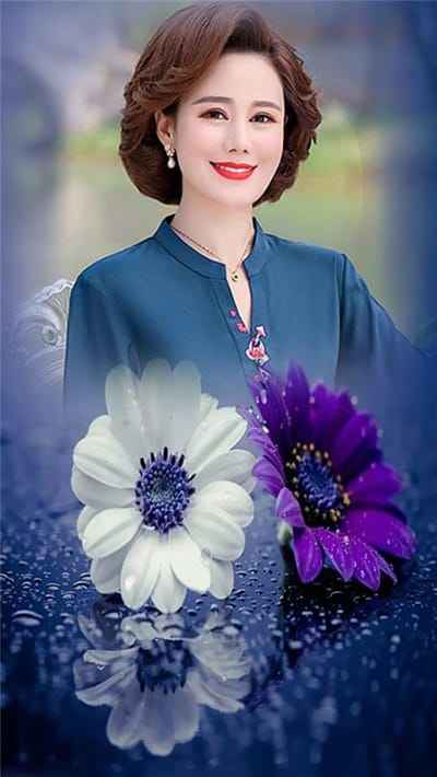 Tự tạo hình nền điện thoại với hoa nghệ thuật tuyệt đẹp