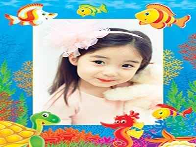 Tạo ảnh đẹp với khung ảnh những chú cá và tôm cua đầy màu sắc dưới đáy đại dương