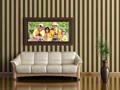 Khung ảnh gia đình không gian đẹp