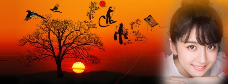 Tạo hình cảnh đẹp hoàng hôn