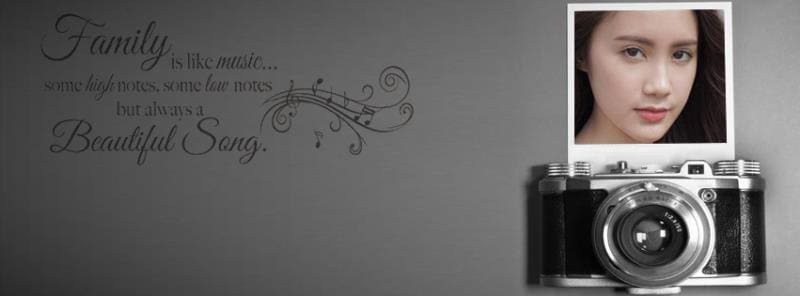 Tạo ảnh bìa nghệ thuật với chiếc máy ảnh