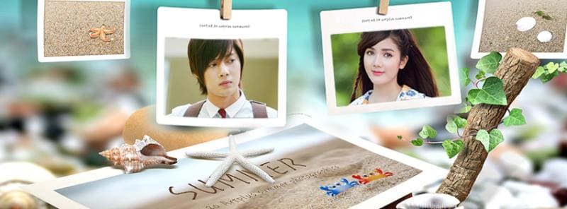 Tạo hình về chủ đề tình yêu và biển