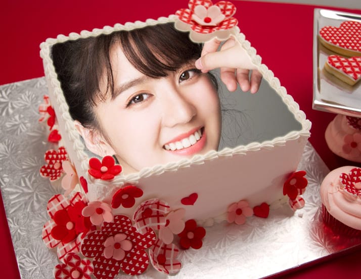 Ghép ảnh vào khung ảnh in hình lên bánh gato chúc mừng sinh nhật