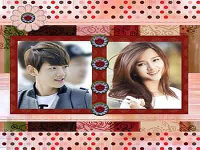 Tình yêu lãn mạn bên bức tranh thêu cổ điển