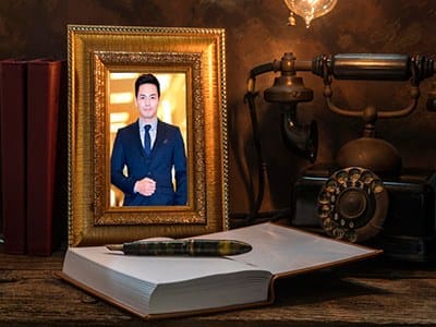 Khung ảnh lịch lãm quý tộc cổ điển