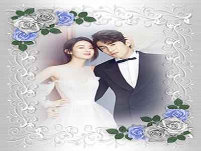 Khung hình ảnh cưới ngập trang tình yêu