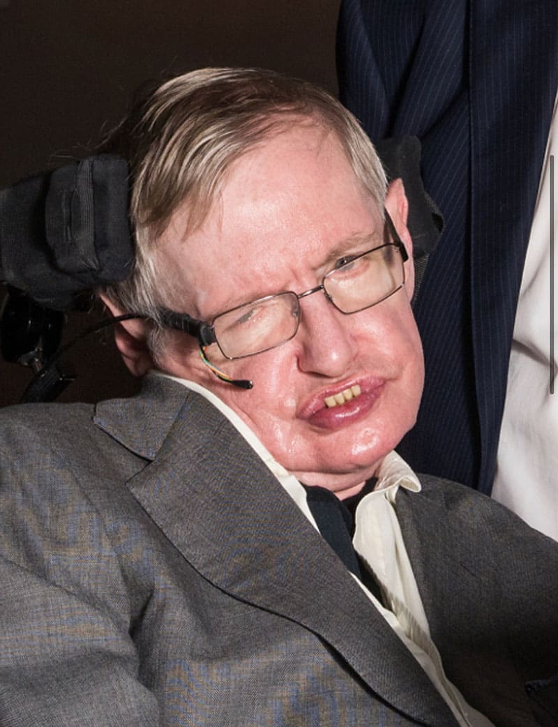 Xem hình ảnh nhà khoa học Stephen William Hawking (January 8, 1942 - March 14, 2018)