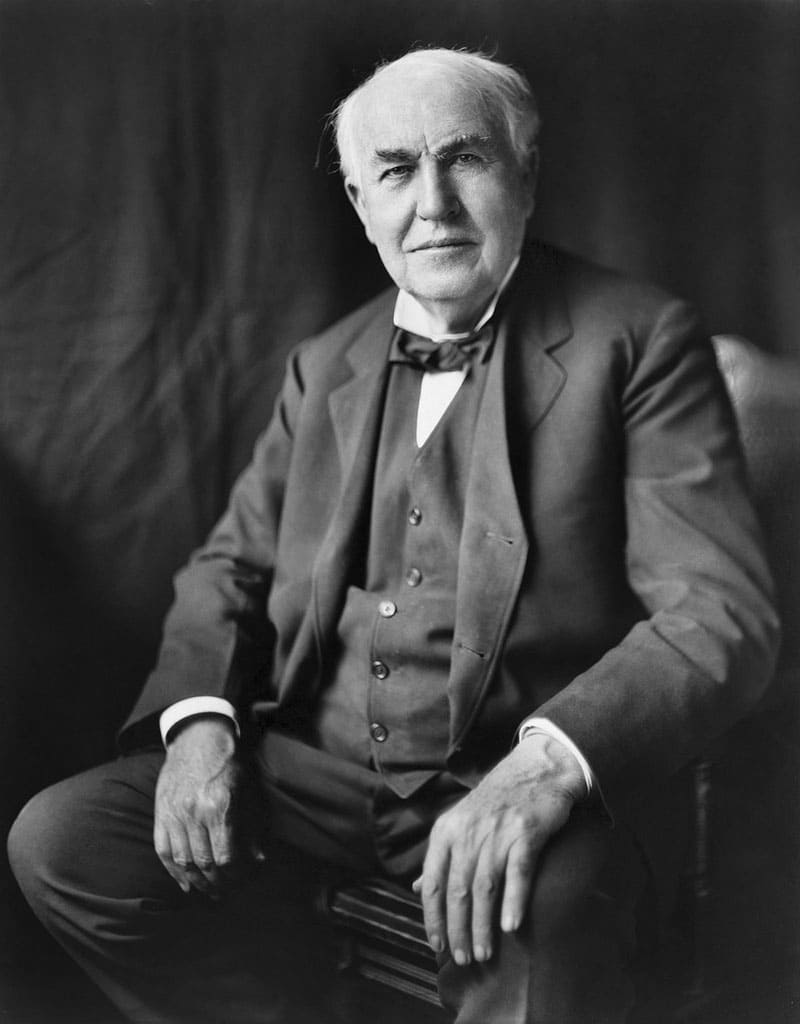 Xem hình ảnh nhà khoa học Thomas Alva Edison (February 11, 1847 - October 18, 1931)