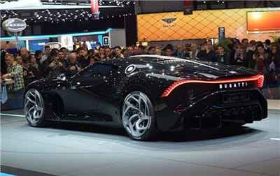 Xem hình ảnh siêu xe Bugatti La Voiture Noire (18.7 triệu USD)