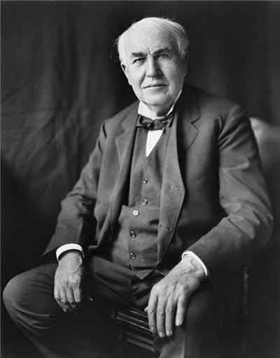Xem hình ảnh nhà khoa học Thomas Alva Edison (February 11, 1847 - October 18, 1931) 