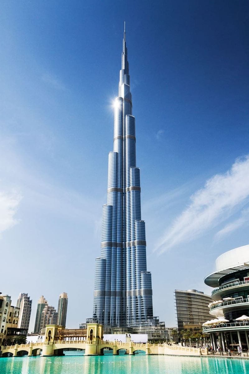 Xem hình ảnh Tòa tháp Burj Khalifa - Dubai, UAE (829,8 mét)